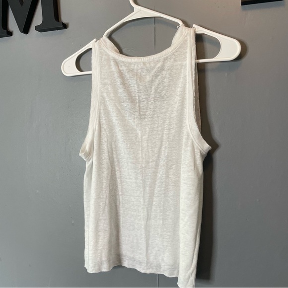 Aerie White Sleeveless Tank Top size small - Picture 5 of 7